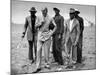 The Governor of the Bahamas Duke of Windsor Visiting with Bahamian Farm Laborers During WWII-Peter Stackpole-Mounted Premium Photographic Print