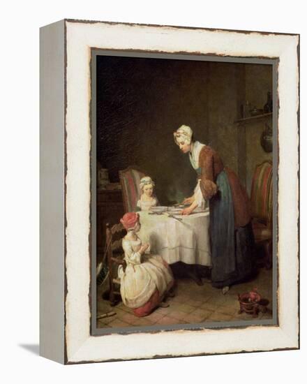 The Grace, 1740-Jean-Baptiste Simeon Chardin-Framed Premier Image Canvas