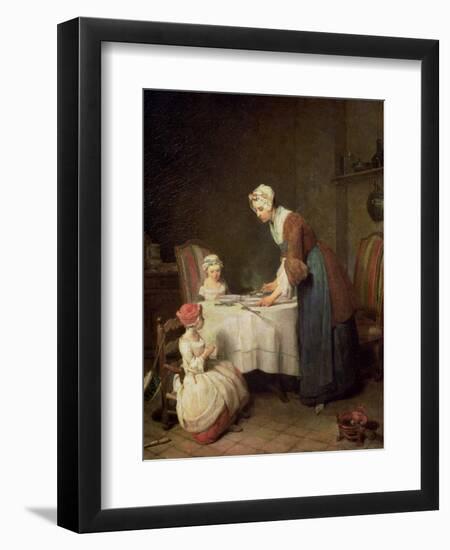 The Grace, 1740-Jean-Baptiste Simeon Chardin-Framed Giclee Print