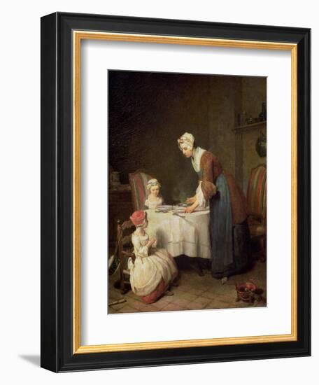 The Grace, 1740-Jean-Baptiste Simeon Chardin-Framed Giclee Print