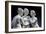 The Graces and Cupid, Detail of the Embrace, and Faces and Gazes, 1820-22 (Carrara Marble)-Bertel Thorvaldsen-Framed Giclee Print