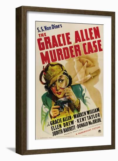 The Gracie Allen Murder Case, Gracie Allen, 1939-null-Framed Premium Giclee Print