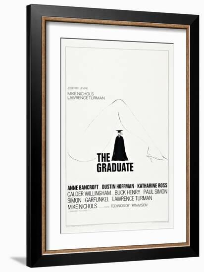 The Graduate, Dustin Hoffman, 1967-null-Framed Art Print