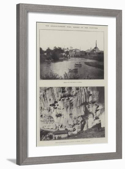 The Graeco-Turkish War, Scenes on the Frontier-null-Framed Giclee Print