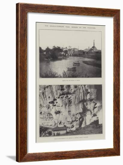 The Graeco-Turkish War, Scenes on the Frontier-null-Framed Giclee Print