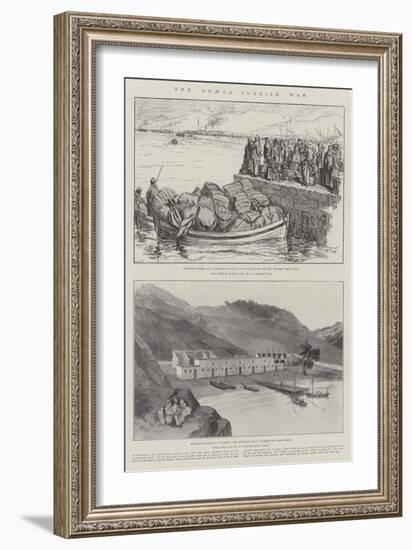 The Graeco-Turkish War-Frederick Henry Townsend-Framed Giclee Print