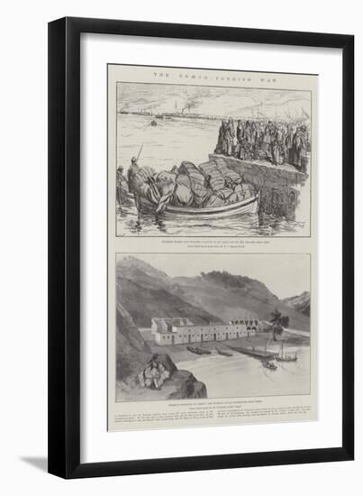 The Graeco-Turkish War-Frederick Henry Townsend-Framed Giclee Print