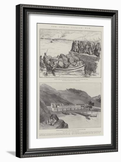 The Graeco-Turkish War-Frederick Henry Townsend-Framed Giclee Print