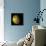 The Grail Free-Air Gravity Map of the Moon-null-Framed Premier Image Canvas displayed on a wall