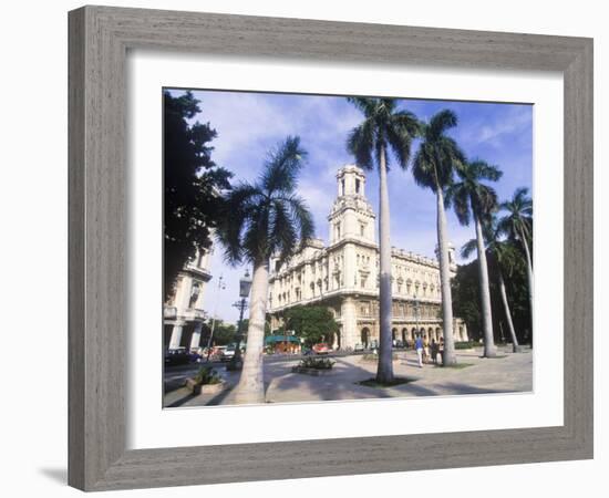 The Gran Teatro De La Habana, Cuba-Greg Johnston-Framed Photographic Print