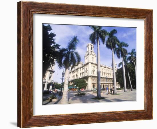 The Gran Teatro De La Habana, Cuba-Greg Johnston-Framed Photographic Print