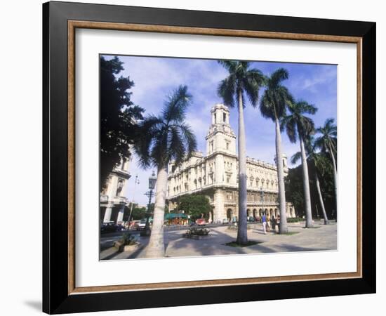 The Gran Teatro De La Habana, Cuba-Greg Johnston-Framed Photographic Print