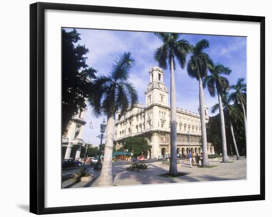 The Gran Teatro De La Habana, Cuba-Greg Johnston-Framed Photographic Print