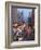 The Gran Via at Dusk, Madrid, Spain, Europe-Angelo Cavalli-Framed Photographic Print