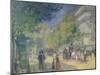 The Grand Boulevard, 1875-Pierre-Auguste Renoir-Mounted Giclee Print