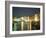 The Grand Canal and Rialto Bridge at Dusk, Venice, Unesco World Heritage Site, Veneto, Italy-Sergio Pitamitz-Framed Photographic Print