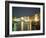 The Grand Canal and Rialto Bridge at Dusk, Venice, Unesco World Heritage Site, Veneto, Italy-Sergio Pitamitz-Framed Photographic Print