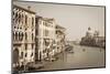 The Grand Canal and the Domed Santa Maria Della Salute, Venice, Veneto, Italy, Europe-Amanda Hall-Mounted Photographic Print