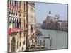 The Grand Canal and the Domed Santa Maria Della Salute, Venice, Veneto, Italy-null-Mounted Photographic Print