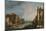 The Grand Canal in Venice, 1723-Canaletto-Mounted Giclee Print