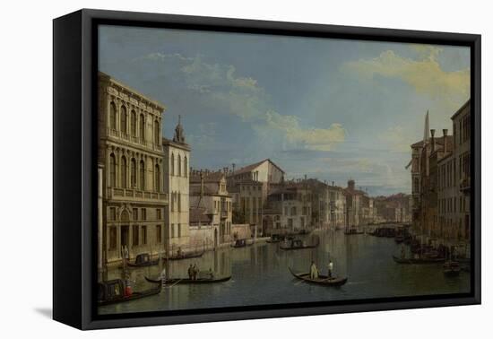 The Grand Canal in Venice from Palazzo Flangini to Campo San Marcuola, c.1738-Canaletto-Framed Premier Image Canvas