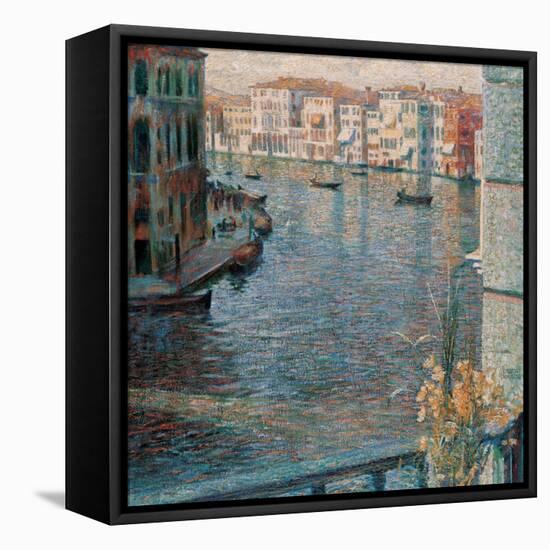 The Grand Canal in Venice-Boccioni Umberto-Framed Premier Image Canvas