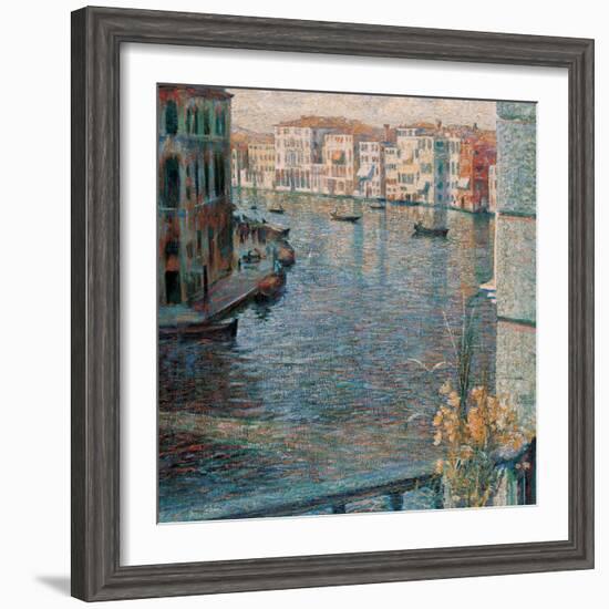 The Grand Canal in Venice-Boccioni Umberto-Framed Giclee Print