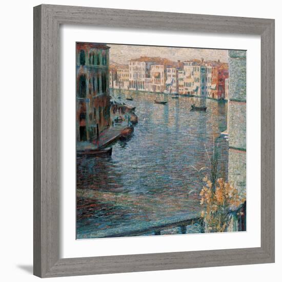 The Grand Canal in Venice-Boccioni Umberto-Framed Giclee Print