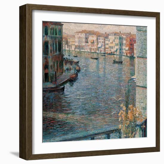 The Grand Canal in Venice-Boccioni Umberto-Framed Giclee Print