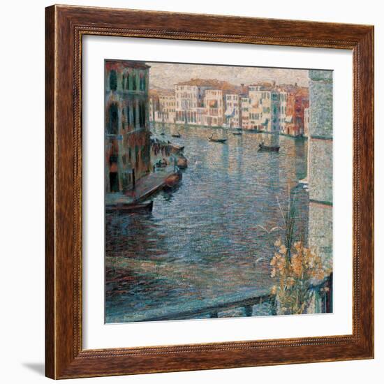 The Grand Canal in Venice-Boccioni Umberto-Framed Giclee Print