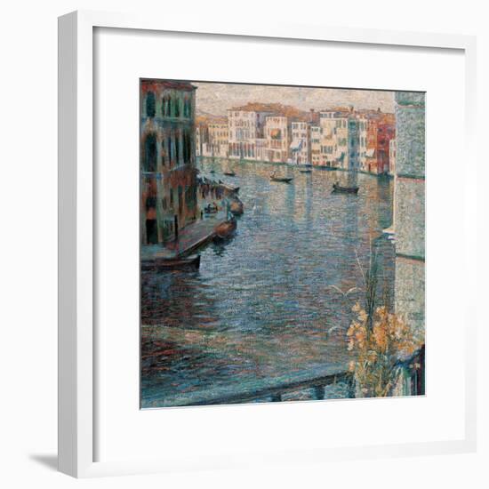 The Grand Canal in Venice-Boccioni Umberto-Framed Giclee Print