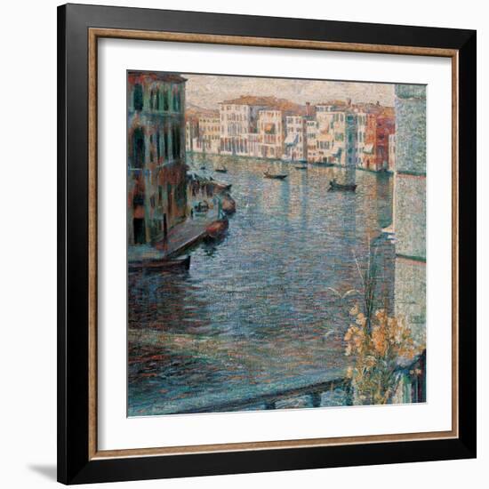 The Grand Canal in Venice-Boccioni Umberto-Framed Giclee Print