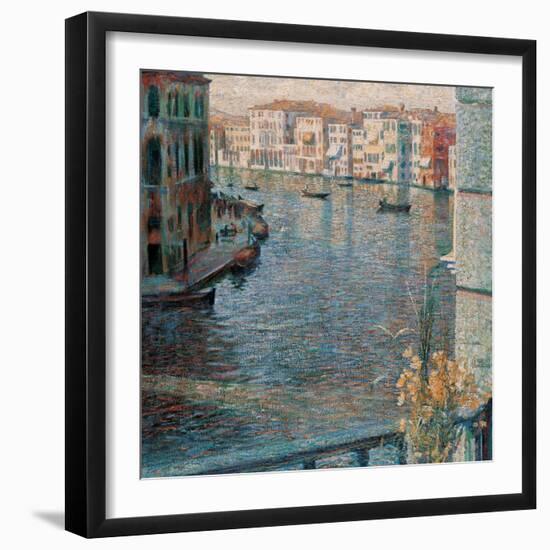 The Grand Canal in Venice-Boccioni Umberto-Framed Giclee Print