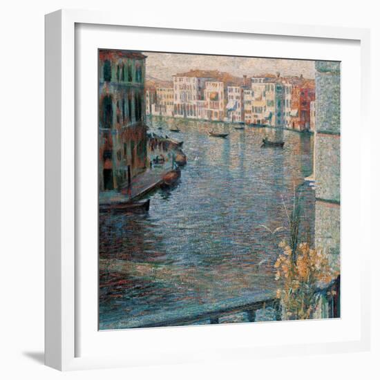 The Grand Canal in Venice-Boccioni Umberto-Framed Giclee Print