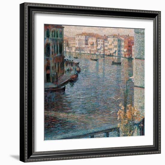 The Grand Canal in Venice-Boccioni Umberto-Framed Giclee Print