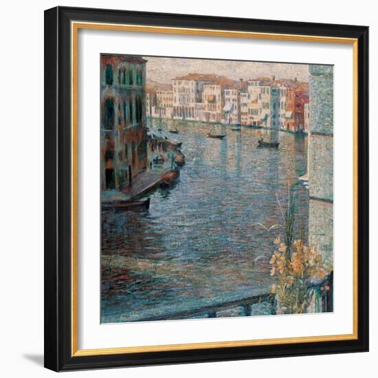 The Grand Canal in Venice-Boccioni Umberto-Framed Giclee Print