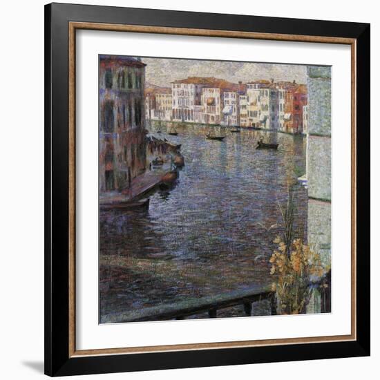 The Grand Canal in Venice-Umberto Boccioni-Framed Giclee Print