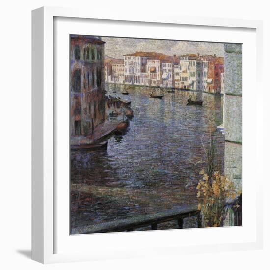 The Grand Canal in Venice-Umberto Boccioni-Framed Giclee Print