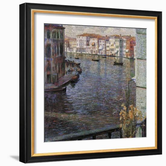 The Grand Canal in Venice-Umberto Boccioni-Framed Giclee Print