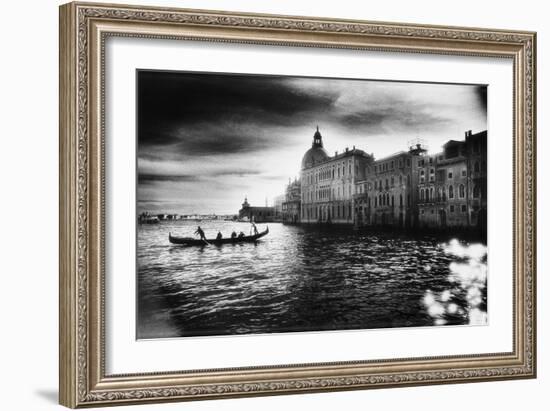 The Grand Canal Near the Basilica of Santa Maria Della Salute-Simon Marsden-Framed Giclee Print