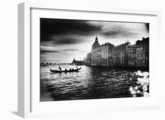 The Grand Canal Near the Basilica of Santa Maria Della Salute-Simon Marsden-Framed Giclee Print