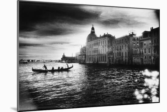 The Grand Canal Near the Basilica of Santa Maria Della Salute-Simon Marsden-Mounted Giclee Print