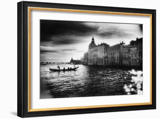 The Grand Canal Near the Basilica of Santa Maria Della Salute-Simon Marsden-Framed Giclee Print