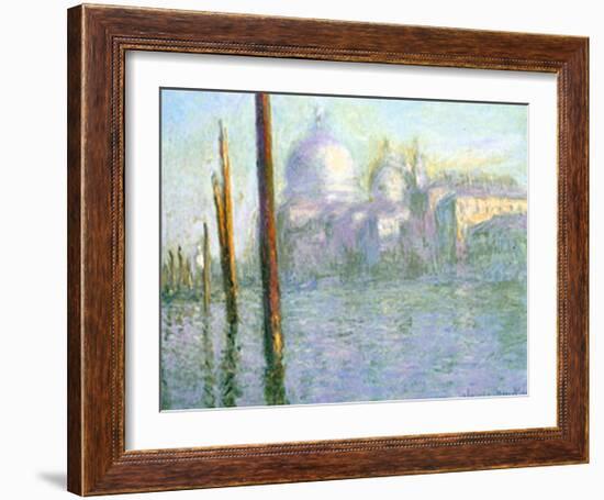 The Grand Canal of Venice-Claude Monet-Framed Art Print