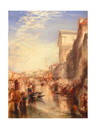 J M W Turner The Grand Canal Venice Wall Art Poster Print