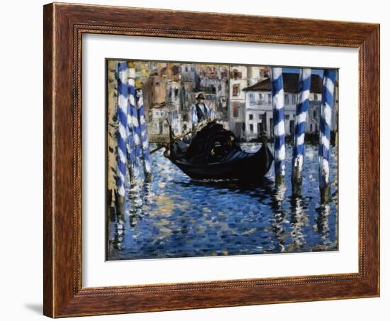 The Grand Canal, Venice, 1875-Edouard Manet-Framed Giclee Print