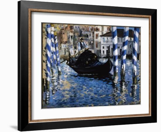 The Grand Canal, Venice, 1875-Edouard Manet-Framed Giclee Print