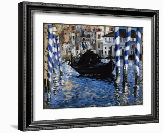 The Grand Canal, Venice, 1875-Edouard Manet-Framed Giclee Print