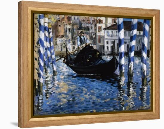 The Grand Canal, Venice, 1875-Edouard Manet-Framed Premier Image Canvas