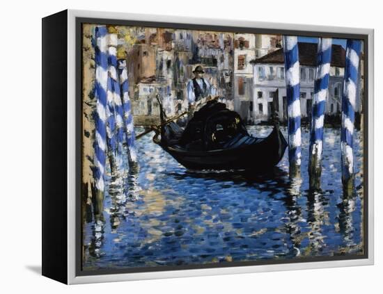 The Grand Canal, Venice, 1875-Edouard Manet-Framed Premier Image Canvas